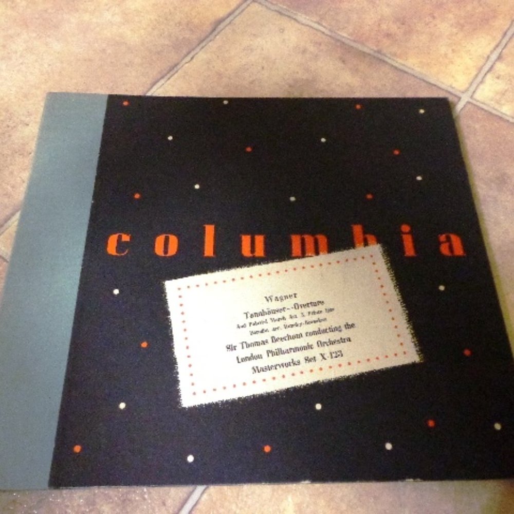 Vintage Columbia Record LPs Wagner London Philharmonic Orchestra